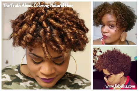 Natural Hair The Truth About Coloring Natural Hair Fabellis