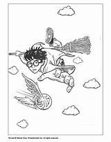 Potter Harry Flying Coloring Line Pages Dotted Drawing Hellokids Print Color Online Getdrawings sketch template