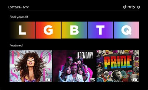 xfinity lgbtq film and tv celebrates pride