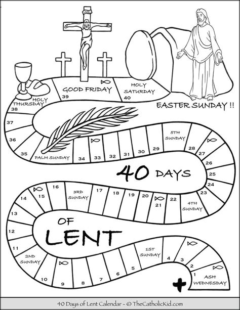 pin  lent coloring pages