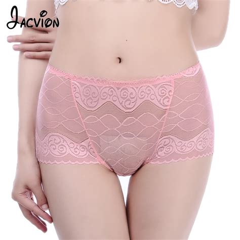 women s panties sexy lace hollow underwear female high waist summer