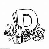 Coloring Pages Letter Key Skeleton Preschool Getdrawings Getcolorings Preschoolers Colorings sketch template