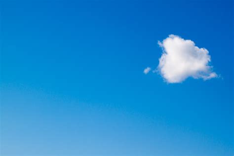 cloud  single white cloud   blue sky ervins strauhmanis flickr