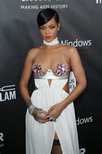 Rihanna Wears Tom Ford Pasties At Amfar La Event Honoring The Designer