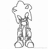 Sonic Exe Upset Xcolorings 700px 720px 33k sketch template