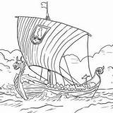 Coloring Ship Nephi Pages Vikings Builds Seleccionar Tablero sketch template