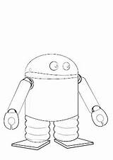 Coloring Pages Android Operating System sketch template