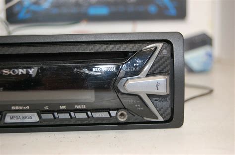 sony mex nbt audio system bluetooth cd car stereo radio usb aux