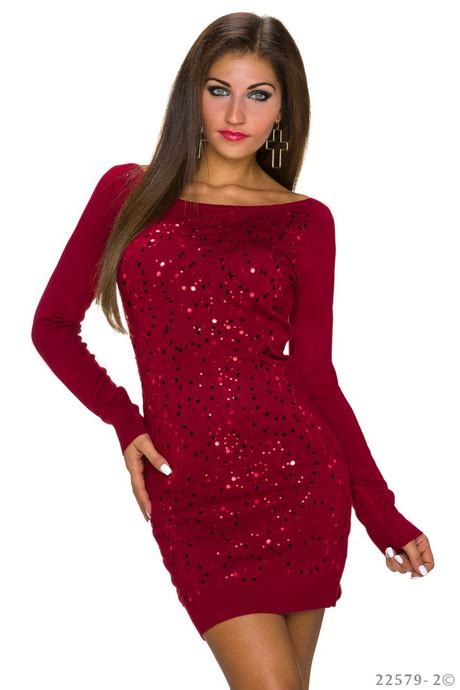 rode jurk kerst mode en stijl