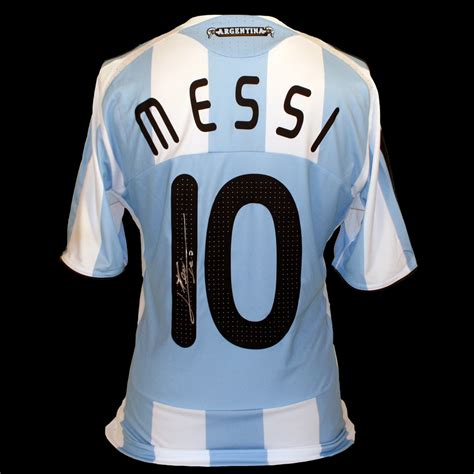 signed messi shirt lionel messi signed shirt leo messi  passion
