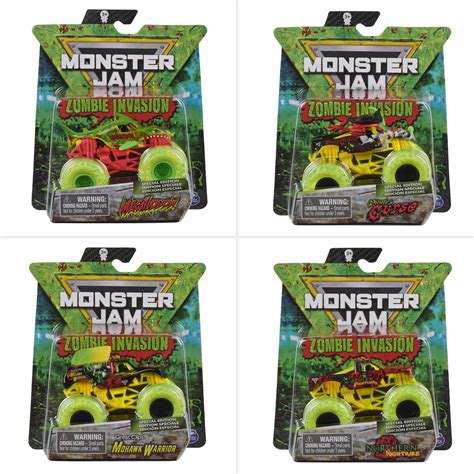 monster jam zombie invasion single pack assorted big