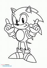 Hedgehog Gratuit Sega sketch template