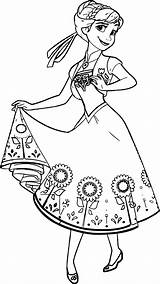 Elsa Queen Coloriage Reine Neiges Wecoloringpage sketch template