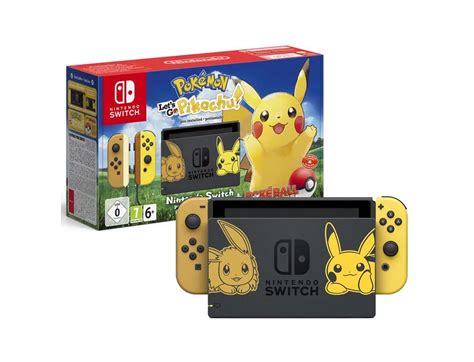 Nintendo Switch Pokemon Let S Go Pikachu Console Limited Edition
