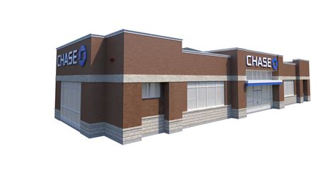 chase bank 3d model cgtrader