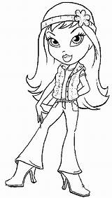 Bratz sketch template