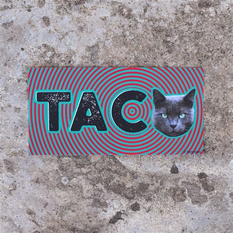 taco cat bumper sticker