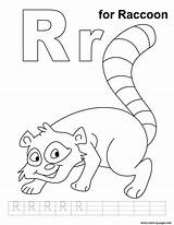 Coloring Raccoon Pages Letter Alphabet Practice Color Handwriting Printable Preschool Worksheets Learn Will Print Kids Information Toodler Write Reading Popular sketch template