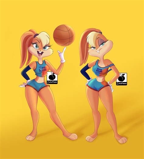 lola bunny space jam 2 by linkartoon on deviantart