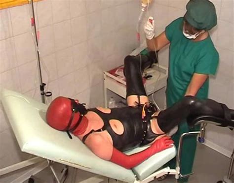 medical fetish play with catheter and enema fetish porn