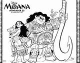 Coloring Moana Pages Print Printables Sheets Am sketch template