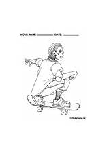 Colorare Malvorlage Skateboarden Karate Olympische Ringe A01 Amicizia Malvorlagen sketch template