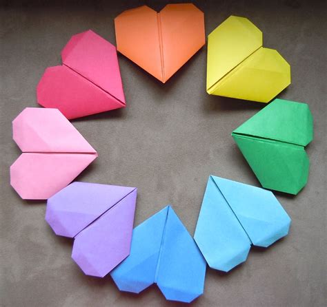 life   bay diy origami heart bookmark