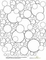 Coloring Bubbles Bubble Blowing Malvorlagen Blower Bubbling Pops Cirkel Geometric Blase Because Kleurplaat Shopkins sketch template