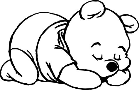baby pooh bear coloring pages information