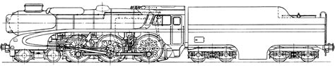 advanced technology steam locomotive blueprint   blueprint   modeling