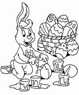 Easter Coloring Pages Printable Color Kids Sheets Book Printables Eazy Print Bunny Holiday Sheet Bunnies Books sketch template