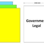 government legal size paper size mm cm  mainthebestcom