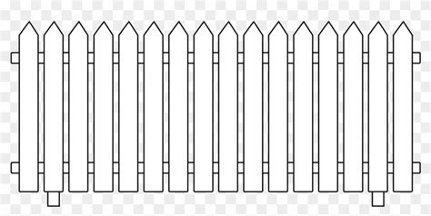 Download Picture Royalty Free Download Fence Clip Black