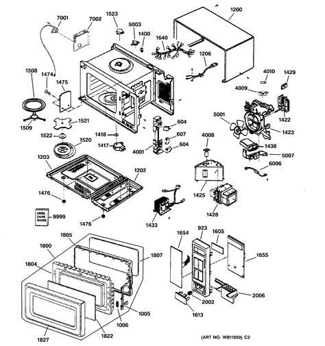 ge microwave parts manual