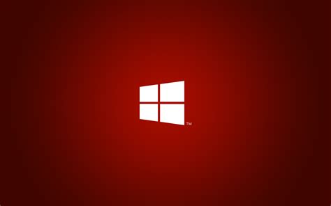 Red Windows Wallpaper Hd Papel De Parede Vermelho Windows 10