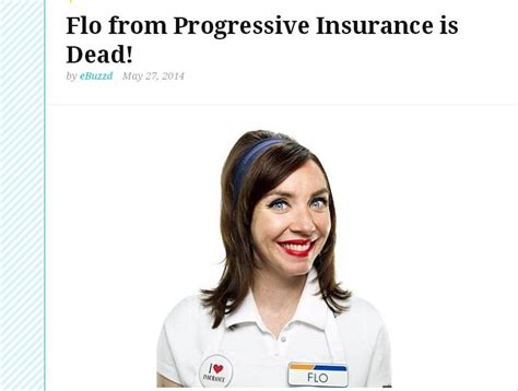 Flo From Progressive Insurance Dies Hoax Stephanie