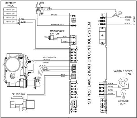 gas fireplace wiring diagram easy wiring