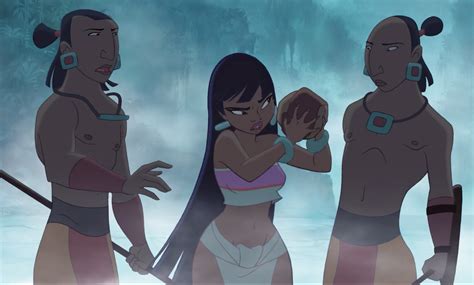 chel and guards the road to el dorado screenshot from the animated