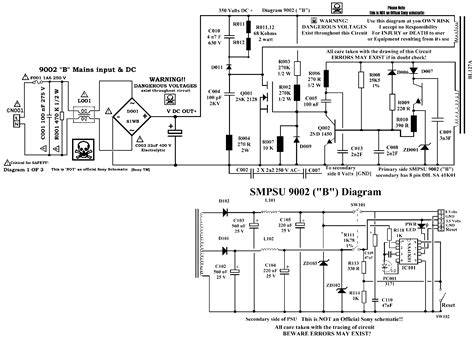 diy xbox  power supply wiring diagram