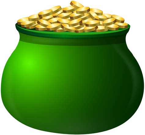 gold pot clipart   cliparts  images  clipground