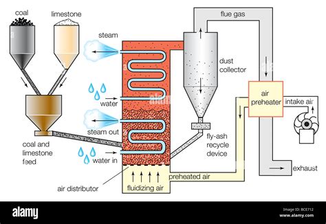 view  schematic diagram  steam generator