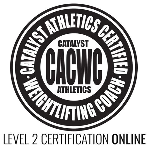 level   certification catalyst athletics