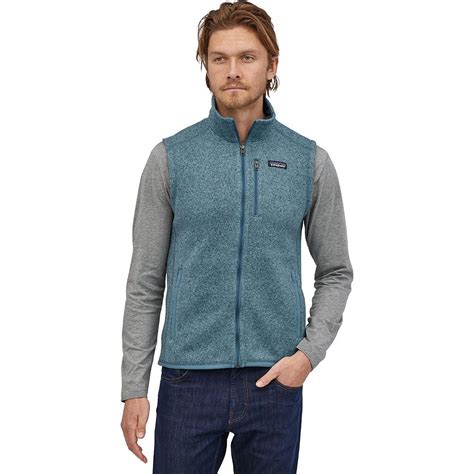patagonia  sweater fleece vest  blue  men lyst
