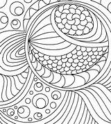 Abstract Lineart sketch template