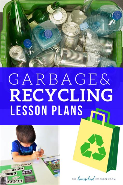 fun garbage  recycling lesson plans  kindergarten preschool