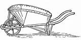 Wheelbarrow Clipartkey sketch template