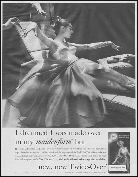 advertisement for maidenform bras maiden form brassiere