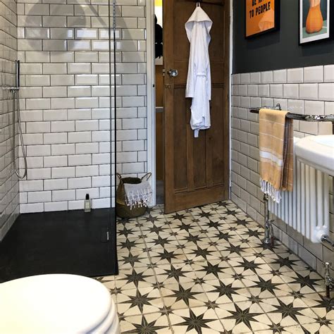 Annie Created A Patterned Bathroom Statement With Scintilla Tiles