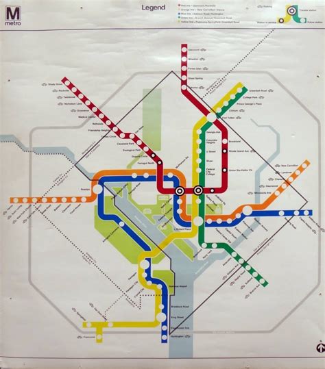 transit maps historical map washington dc metro map