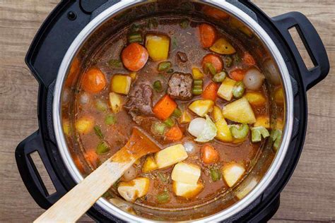 easy 6 ingredient instant pot beef stew makes the best leftovers